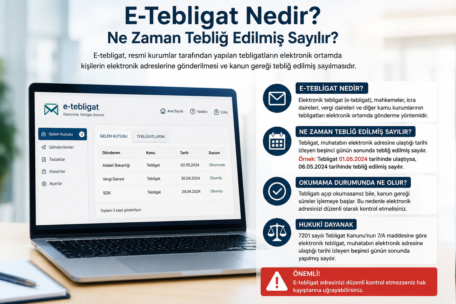 E-Tebligat Sistemi 